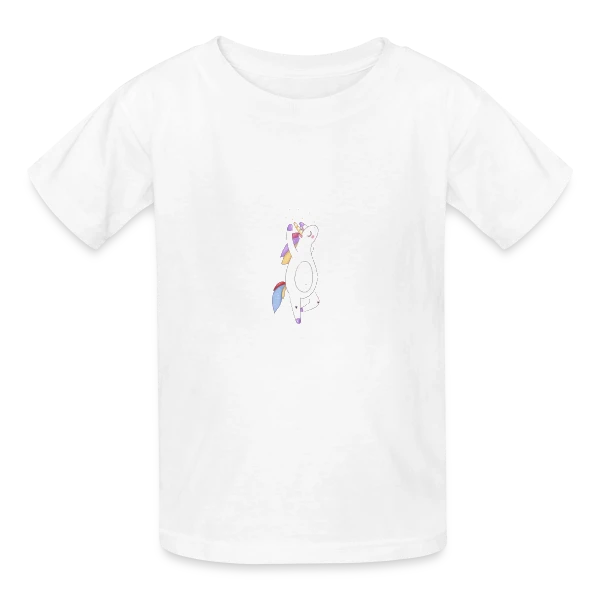 Licorne Danse Magique sur T-shirts Russell Enfant