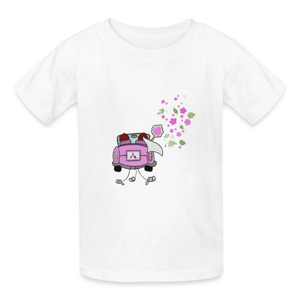 Célébration Mariage sur T-shirts Russell Enfant