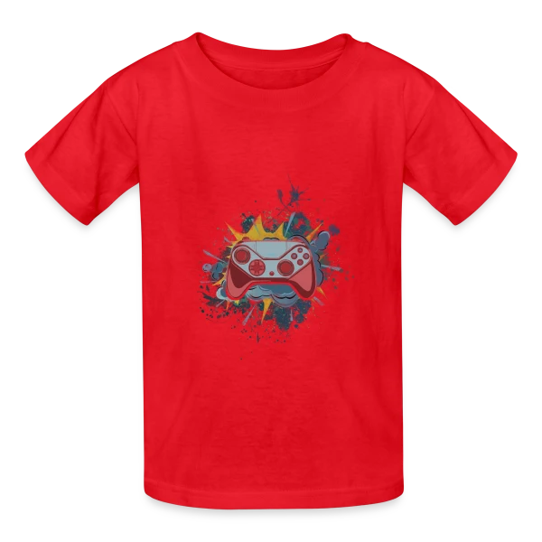 Fan de Gaming sur T-shirts Russell Enfant