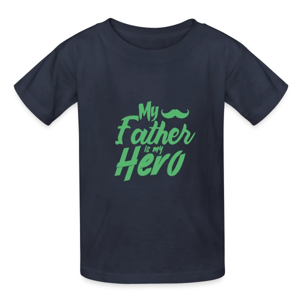 Spécial Fête des Pères - Design Unique pour Papa sur T-shirts Russell Enfant