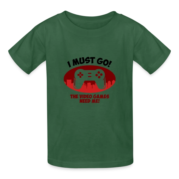 Totalement Gaming ! sur T-shirts Russell Enfant