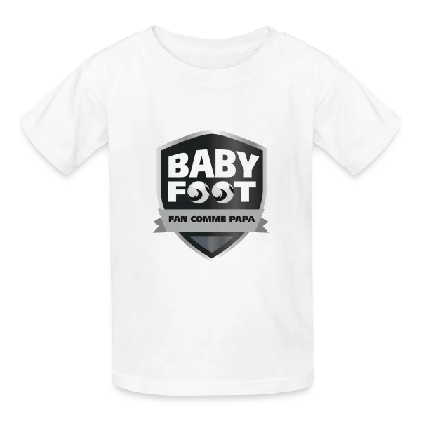 L'Esprit Baby-Foot sur T-shirts Russell Enfant