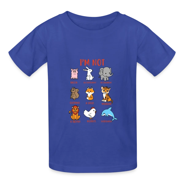 Animaux Mignons Protection sur T-shirts Russell Enfant