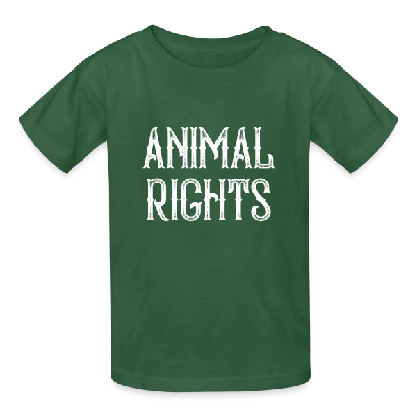 Droits des Animaux sur T-shirts Russell Enfant