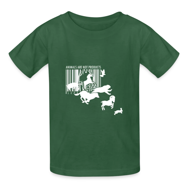Véganisme et Droits Animaux sur T-shirts Russell Enfant