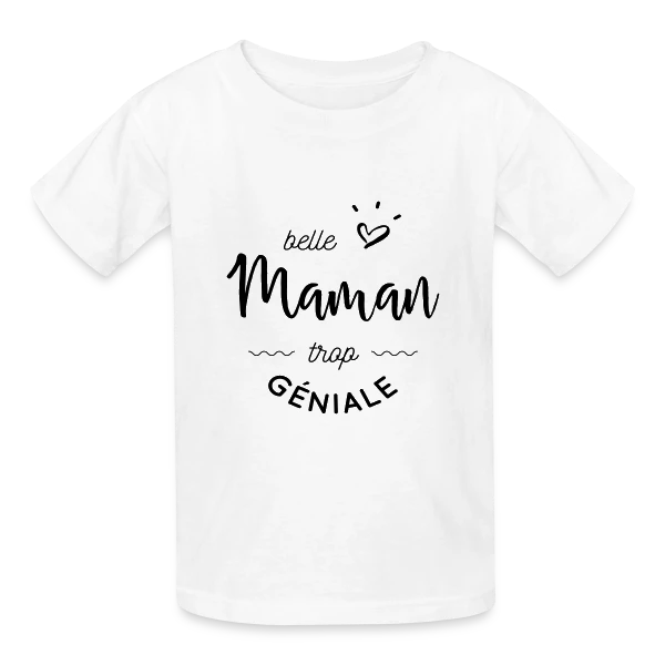 Ma Belle-Maman est Trop Géniale : Le T-shirt Parfait sur T-shirts Russell Enfant