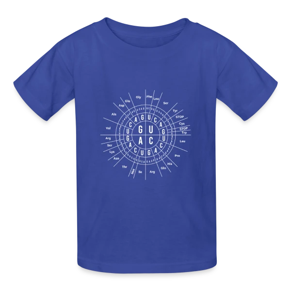 Biologie Génétique : Le Code Soleil - Humour Scientifique sur T-shirts Russell Enfant