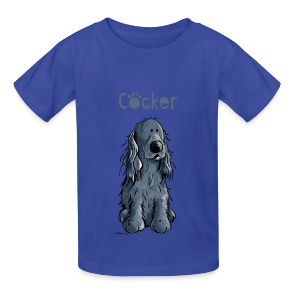 Cocker Spaniel Amusant - Mon Chien Rigolo sur T-shirts Russell Enfant