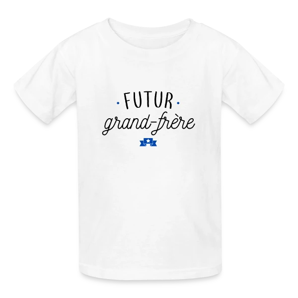 Futur Grand Frère sur T-shirts Russell Enfant