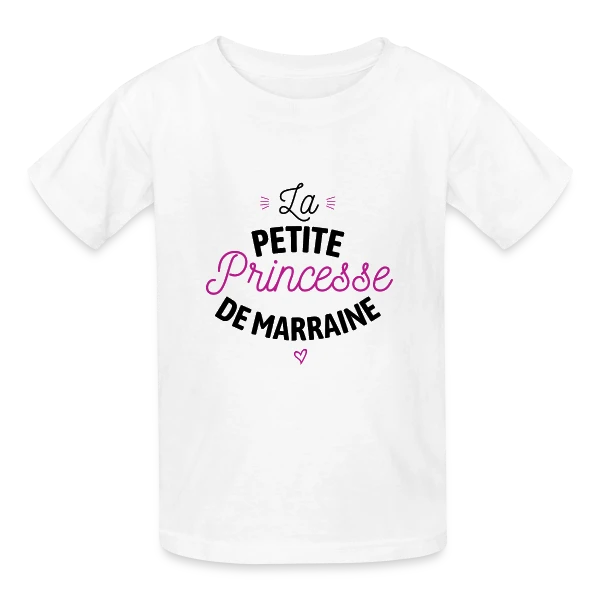 Ma Filleule, Ma Princesse sur T-shirts Russell Enfant