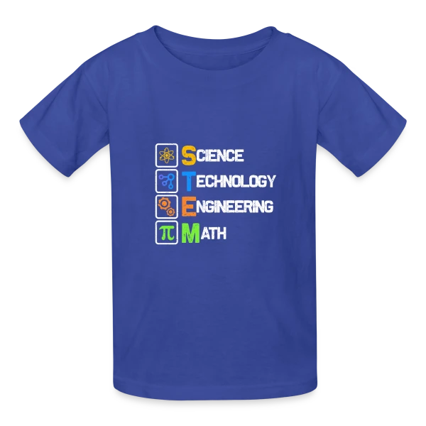 Passion Science sur T-shirts Russell Enfant