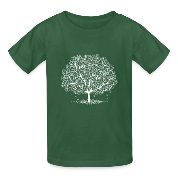 L'Arbre de Vie sur T-shirts Russell Enfant
