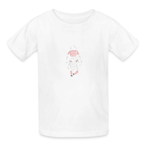 Tricot & Yoga: Knitting Is My Yoga sur T-shirts Russell Enfant