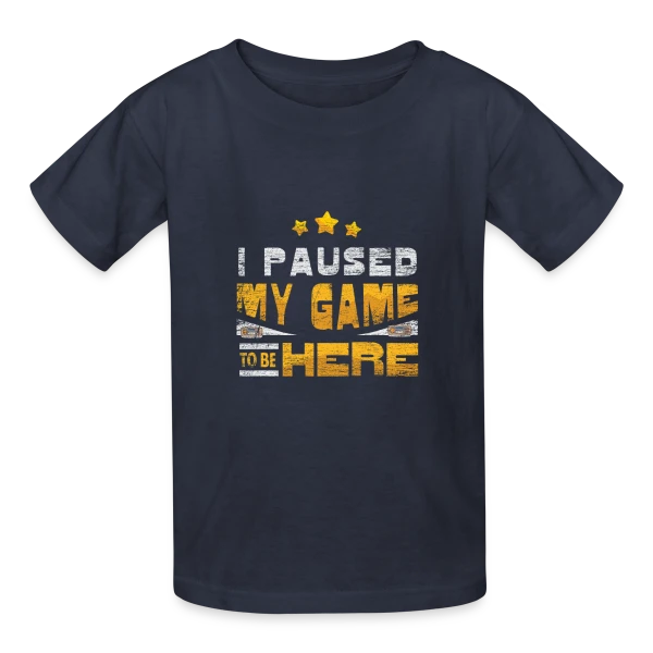 100% Gaming sur T-shirts Russell Enfant
