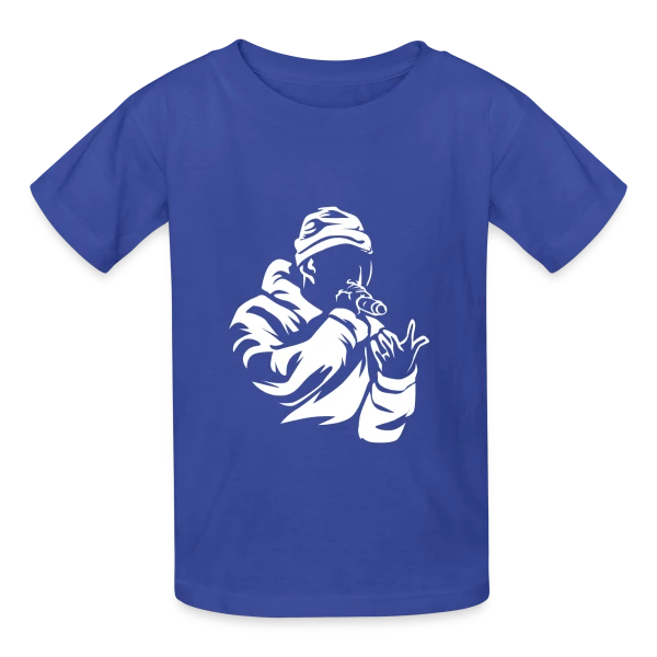 Passion Rap & Hip-Hop sur T-shirts Russell Enfant