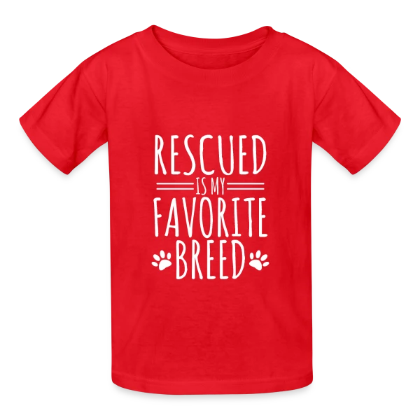 Adopté Mon Préféré sur T-shirts Russell Enfant