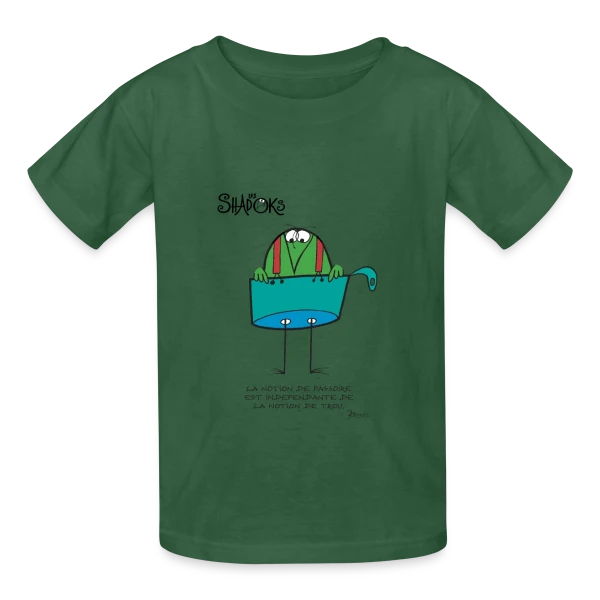 Pensée Shadokienne : La Logique Absurde ! sur T-shirts Russell Enfant