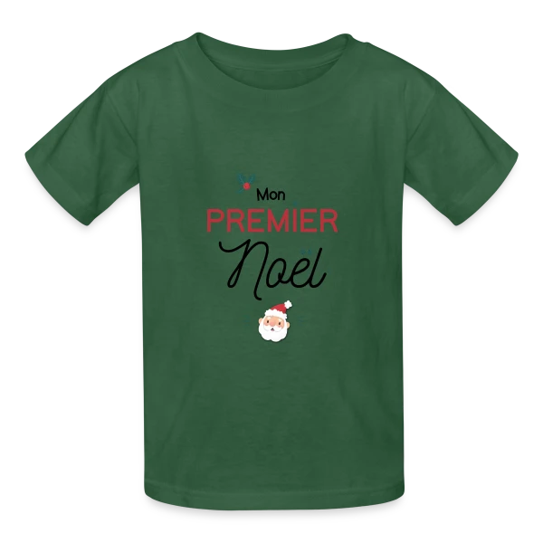 Mon Premier Noël sur T-shirts Russell Enfant