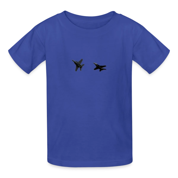 Chasseurs de Combat Aériens sur T-shirts Russell Enfant