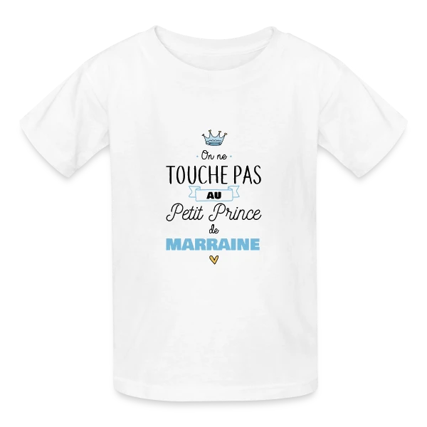 Mon Petit Prince de Marraine sur T-shirts Russell Enfant
