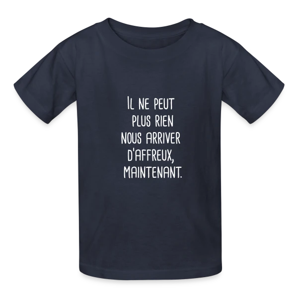 Parodie Films d'Horreur sur T-shirts Russell Enfant