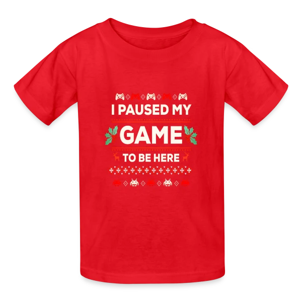 Joyeux Noël au Gamer : T-shirt Cadeau Idéal PC Zocker sur T-shirts Russell Enfant
