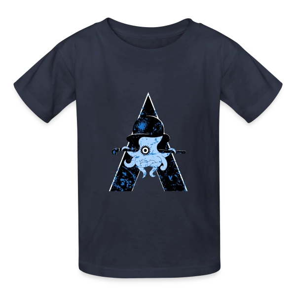 Pieuvre Mécanique : Style Steampunk sur T-shirts Russell Enfant