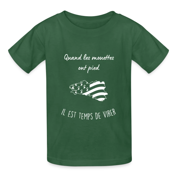 Bretagne Élégante sur T-shirts Russell Enfant