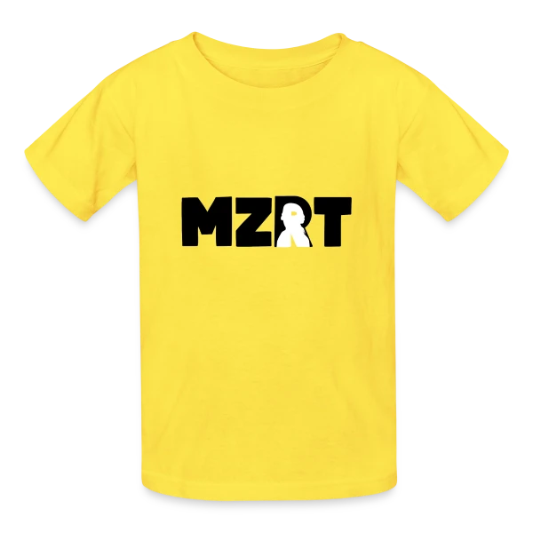 Hommage à Mozart Moderne sur T-shirts Russell Enfant