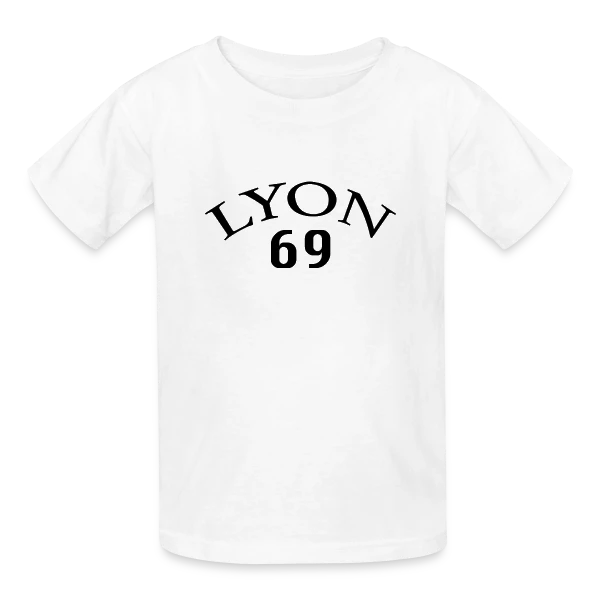 Lyon 69 Classique sur T-shirts Russell Enfant