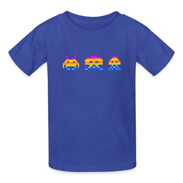 Jeux d'Arcade : L'Âge d'Or du Gaming sur T-shirts Russell Enfant