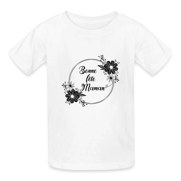 Bonne Fête Maman - Cadeau Idéal sur T-shirts Russell Enfant