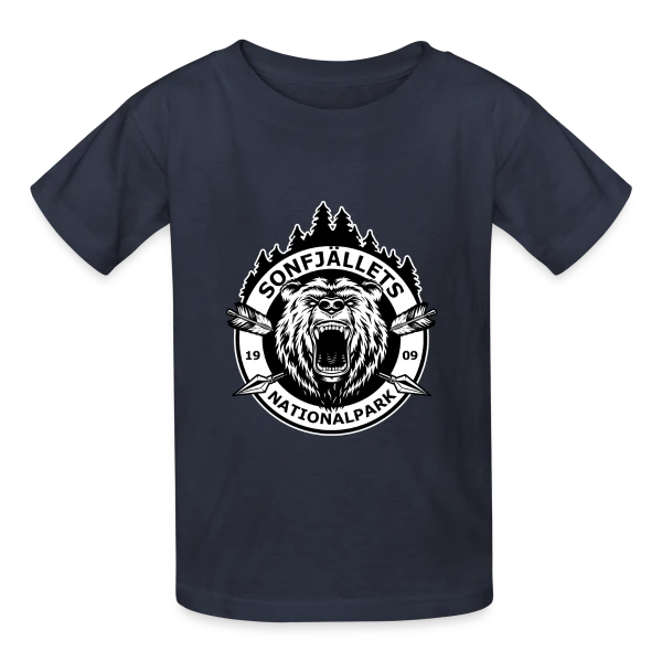 Parc National de Sonfjället : L'Esprit Sauvage sur T-shirts Russell Enfant