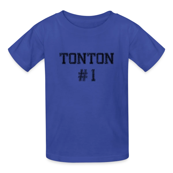 Tonton #1 - Le Meilleur des Oncles sur T-shirts Russell Enfant