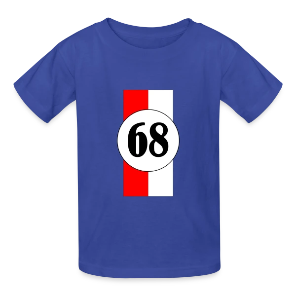 Alsace Haut-Rhin 68 sur T-shirts Russell Enfant