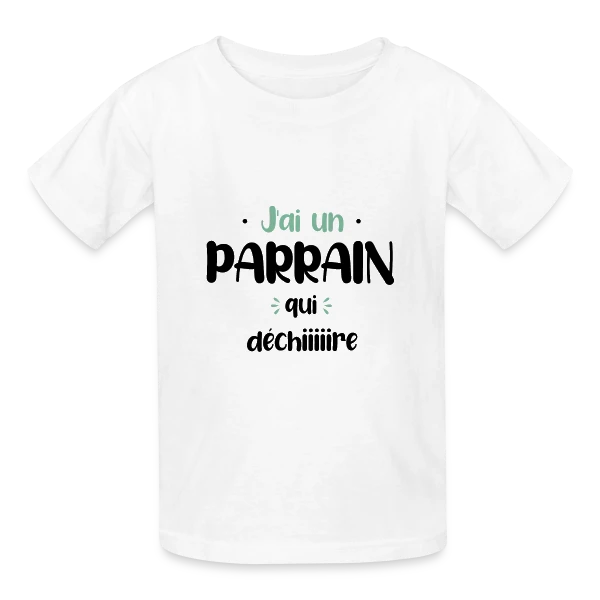 J'ai un parrain qui déchire sur T-shirts Russell Enfant