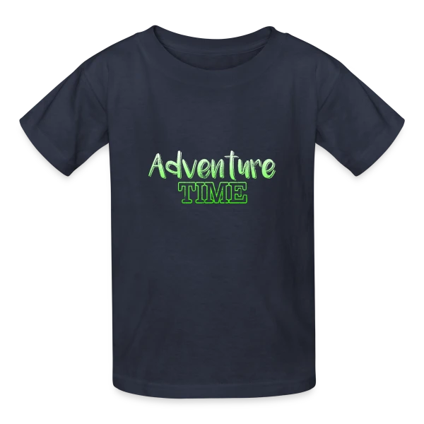 L'Heure de l'Aventure sur T-shirts Russell Enfant