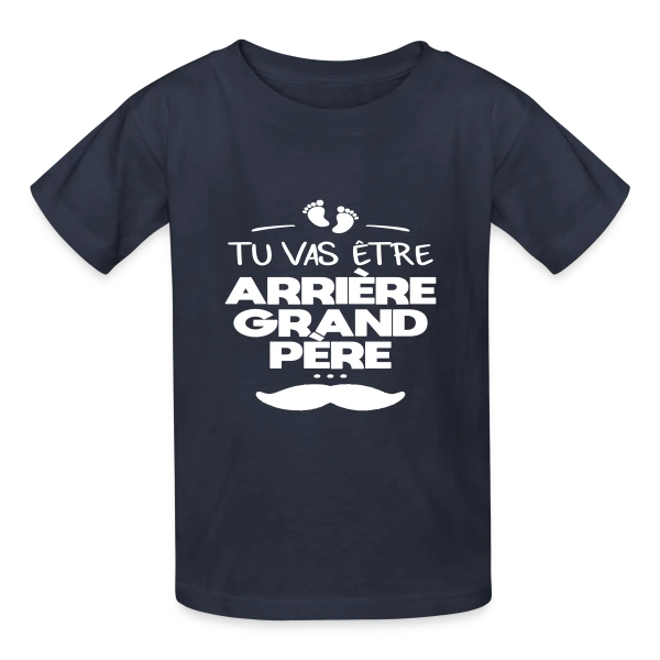 Le Super Futur Arrière-Grand-Père sur T-shirts Russell Enfant
