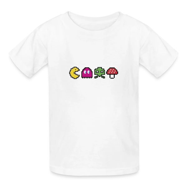 Années 80 : T-shirt Arcade Rétro Gaming Vintage sur T-shirts Russell Enfant