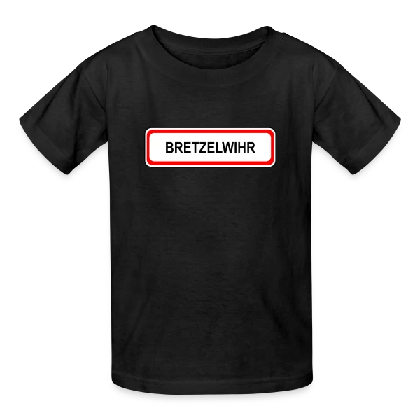 Bretzelwihr: L'Alsace Gourmande sur T-shirts Russell Enfant