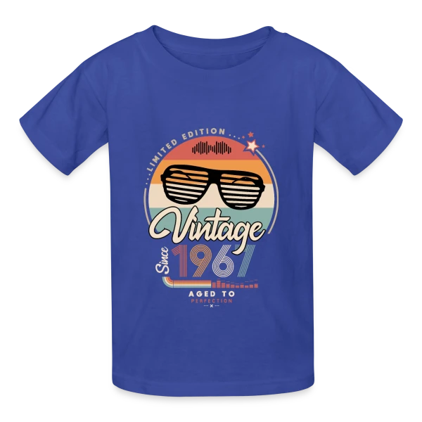 Vintage Depuis 1967 : Authentique et Stylé sur T-shirts Russell Enfant