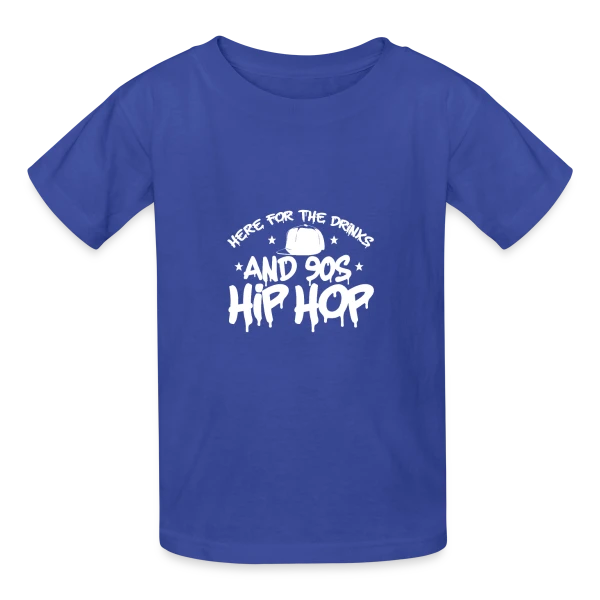 Classiques Hip Hop & Rap des Années 90 sur T-shirts Russell Enfant