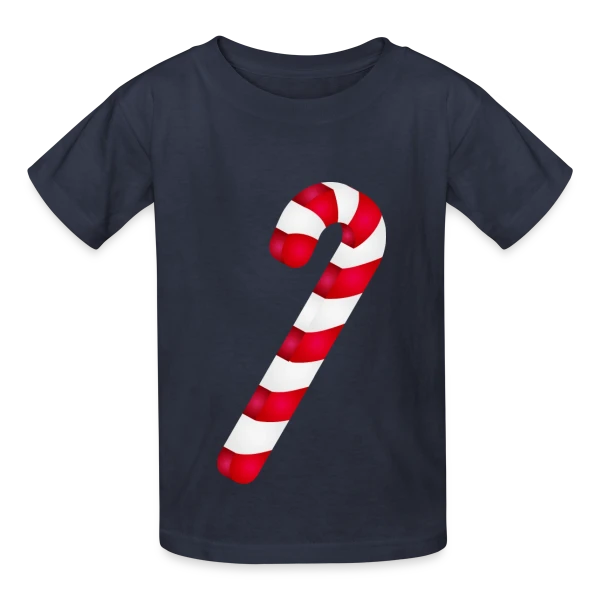 Sucre d'Orge : Douceur de la Saison de Noël sur T-shirts Russell Enfant