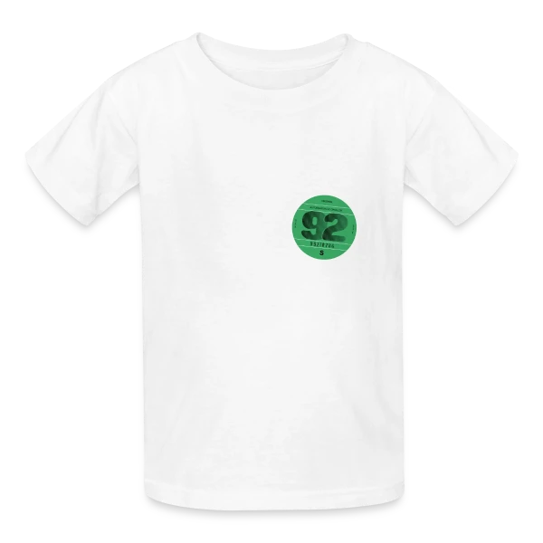 Anniversaire 1992 'Je Dékire' - Vignette Automobile Rétro sur T-shirts Russell Enfant