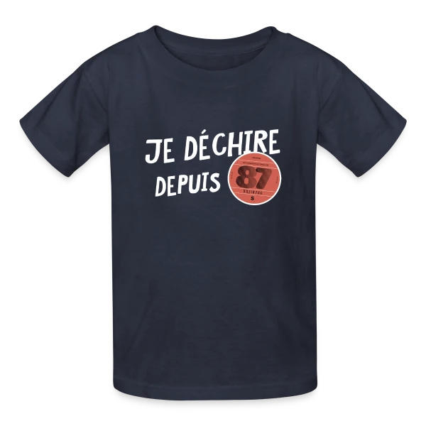 Je déchire depuis 1987 - Anniversaire Rétro sur T-shirts Russell Enfant