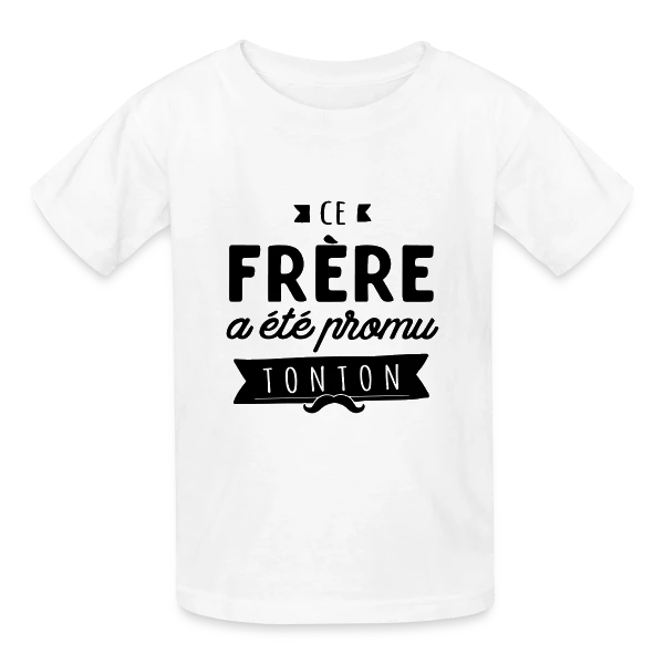 Cadeau Naissance : Le Nouveau Grand Frère sur T-shirts Russell Enfant