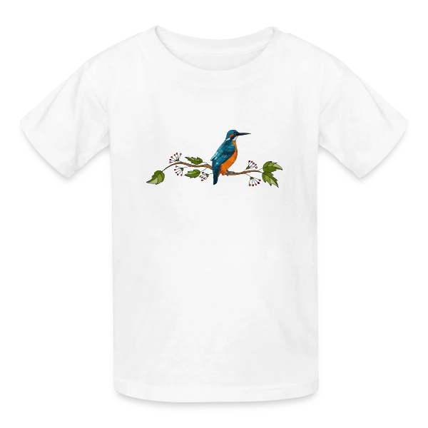 Oiseau Majestueux sur T-shirts Russell Enfant