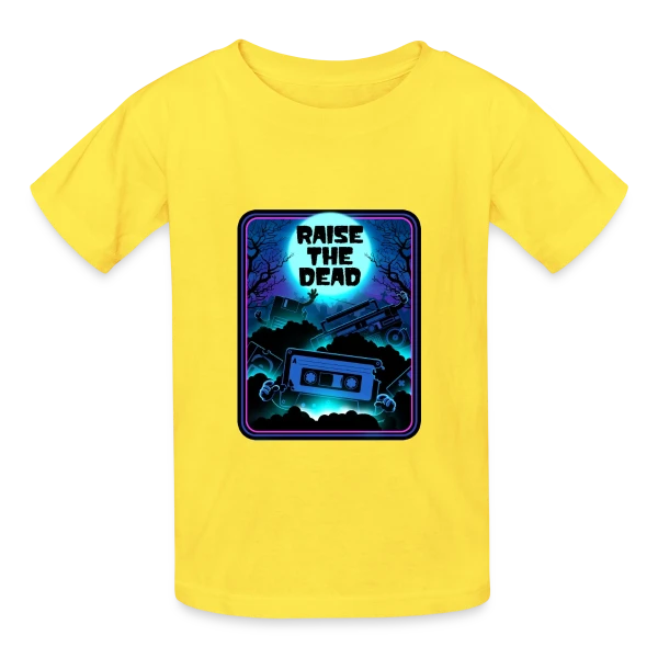 L'Écho du Passé sur T-shirts Russell Enfant