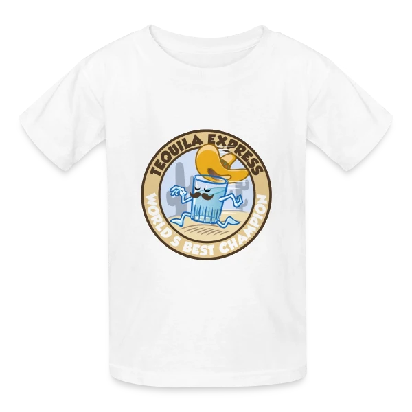Tequila Express Soirée sur T-shirts Russell Enfant