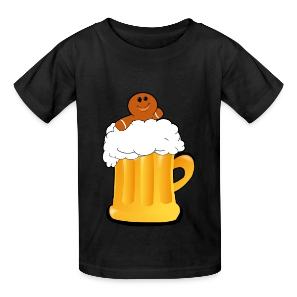 Piscine Bière Alsacienne sur T-shirts Russell Enfant